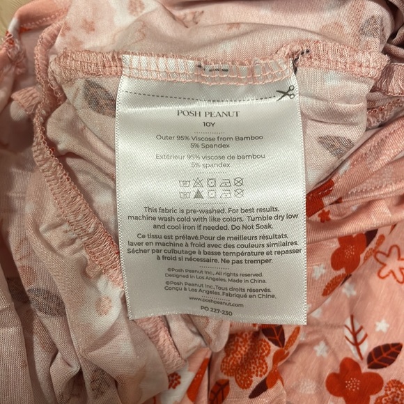 Posh Peanut Darling Sleeveless Smocked Jumpsuit, size 10 - Picture 8 of 11